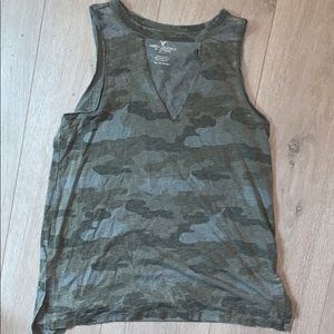 American Eagle camo tank top
